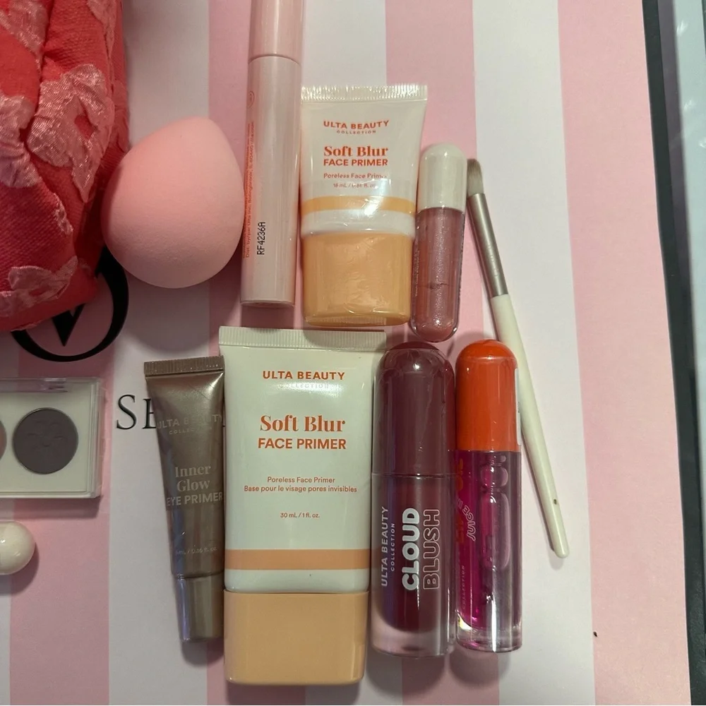 Ulta Beauty Floral Makeup and Bag